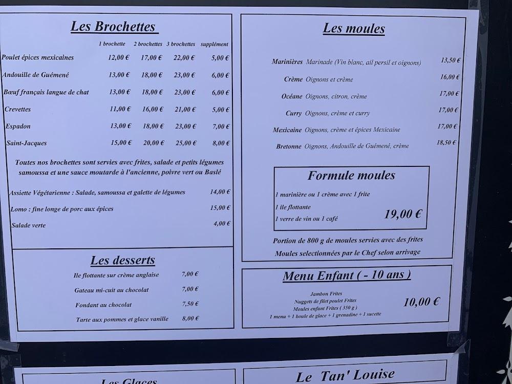 Tan’ Pouce - Menu Image 1